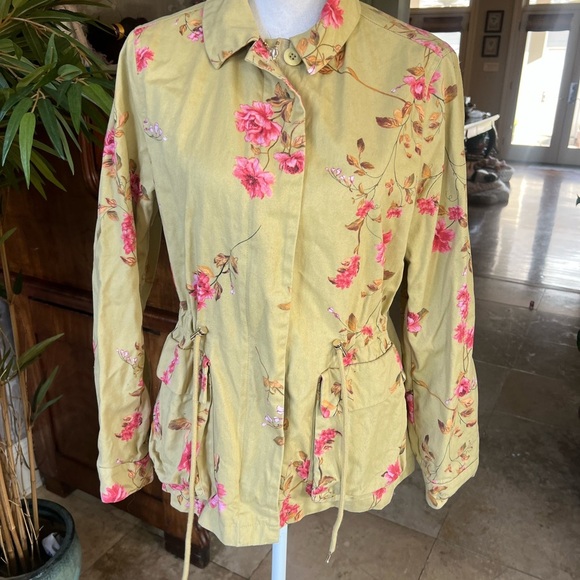 A Loves A medium long sleeve 100% cotton zip up jacket excellent condition - Picture 7 of 16